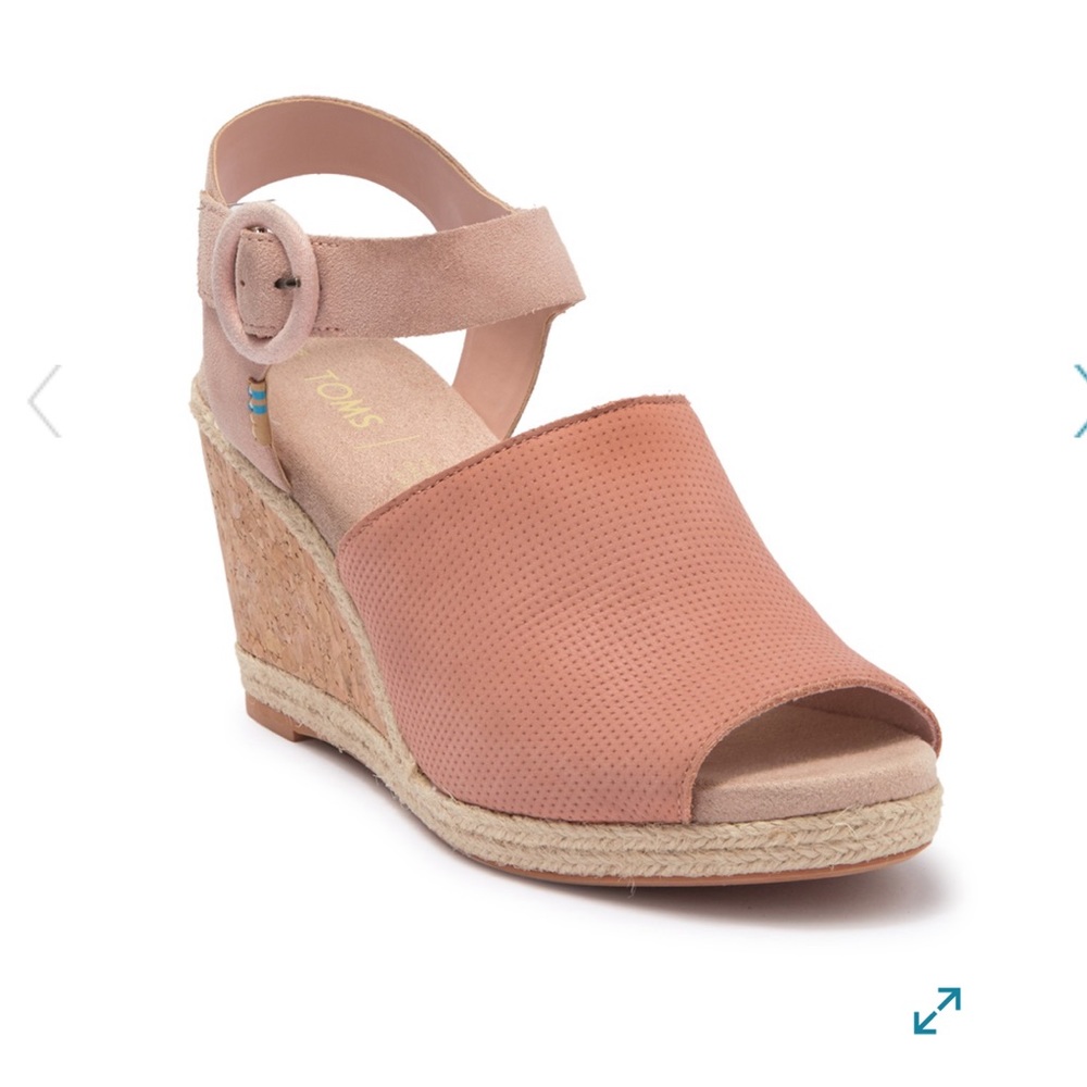 TOMS Spanish Villa Perforated Nubuck Suede